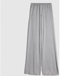 Gucci - Silk Wool Leisure Pants With Embroidery - Lyst