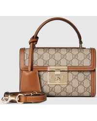 Gucci - Padlock Small Top Handle Bag - Lyst
