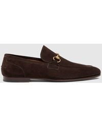 Gucci - Jordaan Loafer, Suede - Lyst