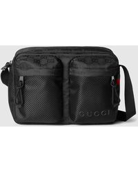 Gucci - 〔グッチ ネクサス〕スモール クロスボディバッグ, ブラック, ナイロン - Lyst