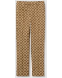 Gucci - Gg Canvas Pant - Lyst