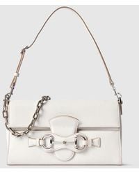 Gucci - Horsebit Ristretto Medium Shoulder Bag, Leather - Lyst