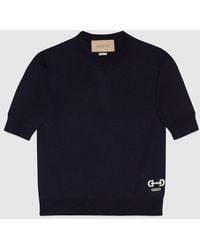 Gucci - Extra Fine Wool Top - Lyst