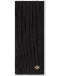 Gucci - Schal Aus Wolle Und Kaschmir Mit Doppel G - Lyst