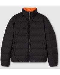 Gucci - Reversible Gg Nylon Zip Jacket - Lyst