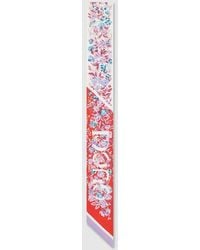 Gucci - Printed Silk Twill Ribbon - Lyst