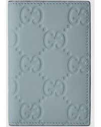 Gucci - GG Rubber-effect Long Card Case - Lyst
