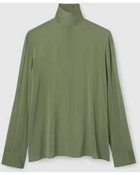 Gucci - Silk Stretch Chiffon Shirt, Ready-To-Wear - Lyst