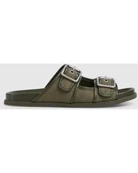 Gucci - Herrenpantolette Mit Schnallen, Größe - Lyst