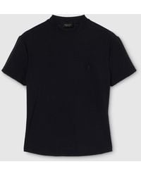 Gucci - Rayon Jersey T-Shirt With Embroidery - Lyst
