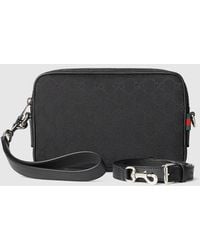 Gucci - Gg Canvas Small Crossbody Bag, Gg Canvas - Lyst