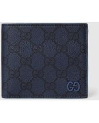 Gucci - Portamonedas Con Gg E Interior Empolvado - Lyst