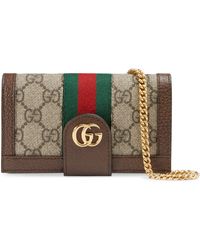Gucci Ophidia GG Chain Iphone 7/8 Case - Brown