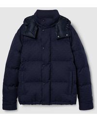 Gucci - Gg Down Jacket - Lyst