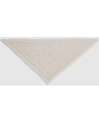 Gucci - Double G Silk Wool Shawl, Wool - Lyst