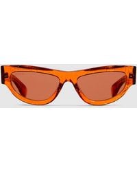 Gucci - Lunettes De Soleil Œil-De-Chat - Lyst