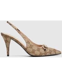 Gucci - 85Mm Horsebit-Detail Pumps - Lyst