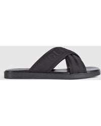 Gucci - Slide Sandal, Fabric - Lyst