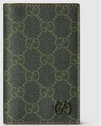 Gucci - Gg Monogram Long Card Case - Lyst
