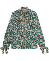 Damen-Blusen von Gucci | Online-Schlussverkauf – Bis zu 30% Rabatt | Lyst DE
