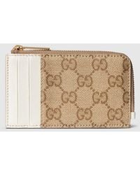 Gucci - Zip Card Case With Color Slots - Lyst
