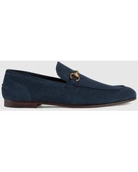 Gucci - Jordaan Loafer, Suede - Lyst