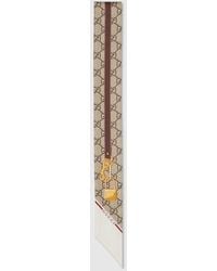 Gucci - Printed Silk Twill Ribbon - Lyst