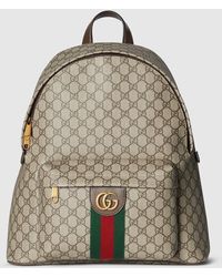 Gucci - Ophidia Medium Backpack, Gg Canvas - Lyst