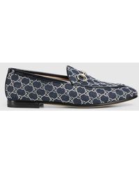 Gucci - Gg Crystal Jordaan Loafer, Size 35 It - Lyst