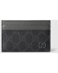 Gucci - Trim Gg Card Case - Lyst