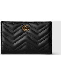 Gucci - Portefeuille GG Marmont - Lyst
