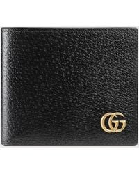 Gucci - Luxury Leather Wallet With-Tone Logo - Lyst