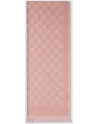 Gucci - Reversible Wool Scarf - Lyst