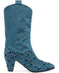 gucci mid calf boots