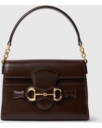 Gucci - Horsebit Duomo Small Top Handle Bag - Lyst