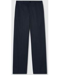 Gucci - Cotton Twill Pants With Embroidery - Lyst