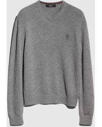 Gucci - Knit Cashmere Sweater With Embroidery - Lyst
