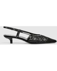 Gucci - Gg Crystal Slingback Pump, Uk - Lyst