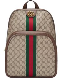 Gucci Ophidia gg Medium Backpack - Natural
