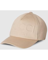 Gucci - Embossed Baseball Cap - Lyst