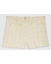 Gucci - Shorts In Tweed Di Lana - Lyst