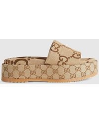 Gucci - Platform Slide Sandal - Lyst