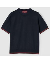 Gucci - Extra Fine Cashmere Silk Top - Lyst