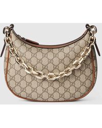 Gucci - Gg Emblem Medium Shoulder Bag, Gg Canvas - Lyst