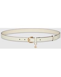 Gucci - Ceinture Fine Avec Boucle Étrier, Taille 100 - Lyst