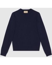 Gucci - Wool Jumper With Patch - Lyst