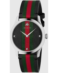 Gucci G-Timeless Uhr, 38 mm - Schwarz