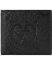 Gucci - ジャンボGG コインウォレット, ブラック - Lyst
