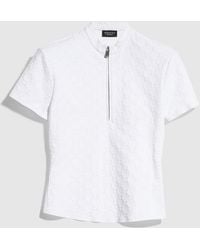 Gucci - Gg Jersey Jacquard T-Shirt - Lyst