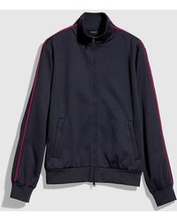 Gucci - Shiny Technical Jersey Zip Jacket - Lyst